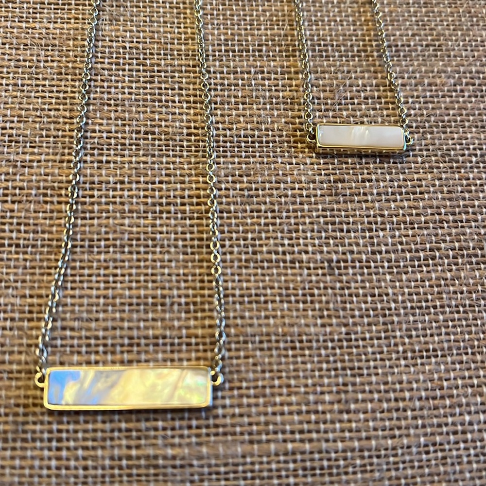 Pura Vida Dainty Shell and Gold Necklace and Bracelet Set.  No tags, never worn.